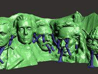 Mount Rushmore with Yoda by Pator12
