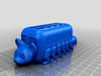 Cat bus pen holder by tapiau