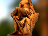 Nymphe seated by GeoffreyMarchal