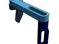 Mounting Bracket for esteevens' Fan Duct to fit rp3d Pangu Wooden i3 by sleemanj