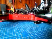 Vortex 250 pro side panel with antenna channel by alessandroame