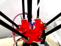 Kossel Mechanical + Magnetic Ball joint effector and carriage by gymprince