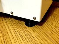 Printrbot play Shock absorbing feet (6mm holes) by calviniba
