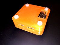 OpenPilot CC3D Case (Straight Pins) by schome1