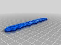 Dovahkiin Customizable Multiline Tag or Keychain by trekeyus