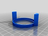 InMoov 50mm Speaker Holder by mayaway