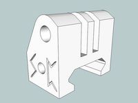 Picatinny gopro support by Snorri