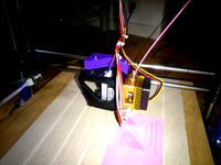 MK8 extruder adapter for Wallace (Nema 17) by Aganyte