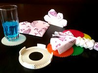 Coasters & Napkin by Marziyeh