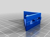 Bracket for 20mm alu slot profile by Verticalascend