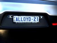 Reversing Sensor License Plate Mount by alloyd21