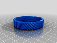 Cylinder Scyro Bangle by fredio