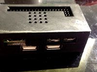 Raspberry PI Zero 1.3 + USB Hub Case by netoobuntu