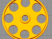 Holder for PET spindle by Powerframe