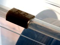 Customizable Locking Clip for IKEA SAMLA storage box by gregington