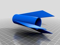 24mm ID Solid Fuel Rocket Fins by Josh2o