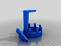 Cup holder Mercedes E series W211 (2003-2008) by blouwagie