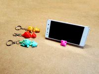 Keychain / Smartphone Stand  by Shira