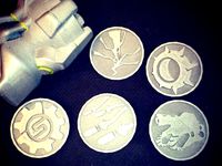 Overwatch Ultimate Coins (some of them...) by ecafruoy