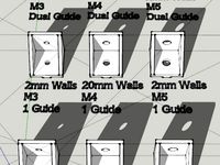 Vaious 2020 Extrusion Corner M3 M4 M5 - Sketchup file by Modred