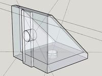 2020 Slot 5 Extrusion Corner M4 - Single Guide by Modred