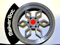 Car Wheel Concept "Lettering" by 3D-EDU