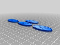 Status Tokens Kings of War by chementiaN