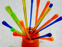 Double spiral pencil/toothpick holder by magonegro