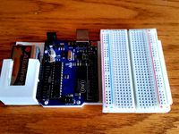 Arduino Breadboard + Battery Holder by waunaplay