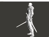 Knight in armor by southoz