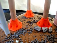 Pole Foot (wargaming widget) by rocketshipgames