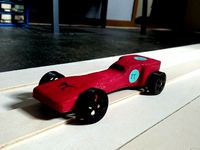 better DIY pinewood derby wheel by Kenyer