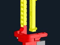 GEEETech i3B/C (METAL version): X-Motor End by Luca_Benedetto