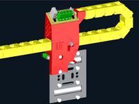 GEEETech i3B/C (METAL version): Extruder End by Luca_Benedetto