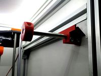 Filament Spool Holder for 30x30 aluminum profile by tatiuccio