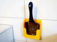 Wall assembly mount for cat litter scoop by simbakatze