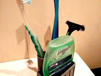 Toothbrush Support (2 Slots) - Base para cepillo de dientes by lorddeus