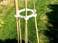 Bamboo Cane Topper by DAcreates