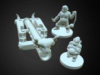 Goblin Cannon Crew (18mm Scale) by Jeremy8077