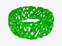 Voronoi Bracelet 2 by O3D
