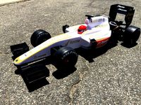 RS-01 Basic OpenRC F1 Hitec HS-77BB Servo, Diffuser, Tamiya F104 axle by wildcardfox