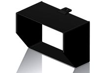 Blackmagic Video Assist (7" 4K) - Sunshade Screen Hood EDGE EDITION by Retrogrand