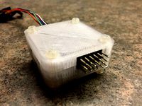 OpenPilot CC3D Case (Angled Pins) by schome1
