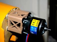 Hangar 9 J3 Piper Cub Electric Motor Mount by twidget2000