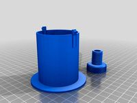 filament diameter reducer 52mm*60mm to 10mm*70-90mm by nosrev