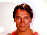 Arnold Schwarzenegger Head by Quintrem