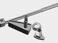 Toilet Handle and Arm Replacement by Stoutlimb