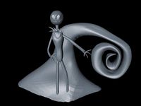 Jack Skellington Scene by WillMonahan