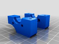 E3D V6 Clamp/bracket Tevo tarantula by Helifreak1960