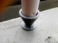 Parasol socket and plug by bitlischieber